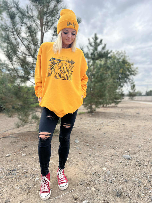 Easy Like Sunday Morning Sweatshirt