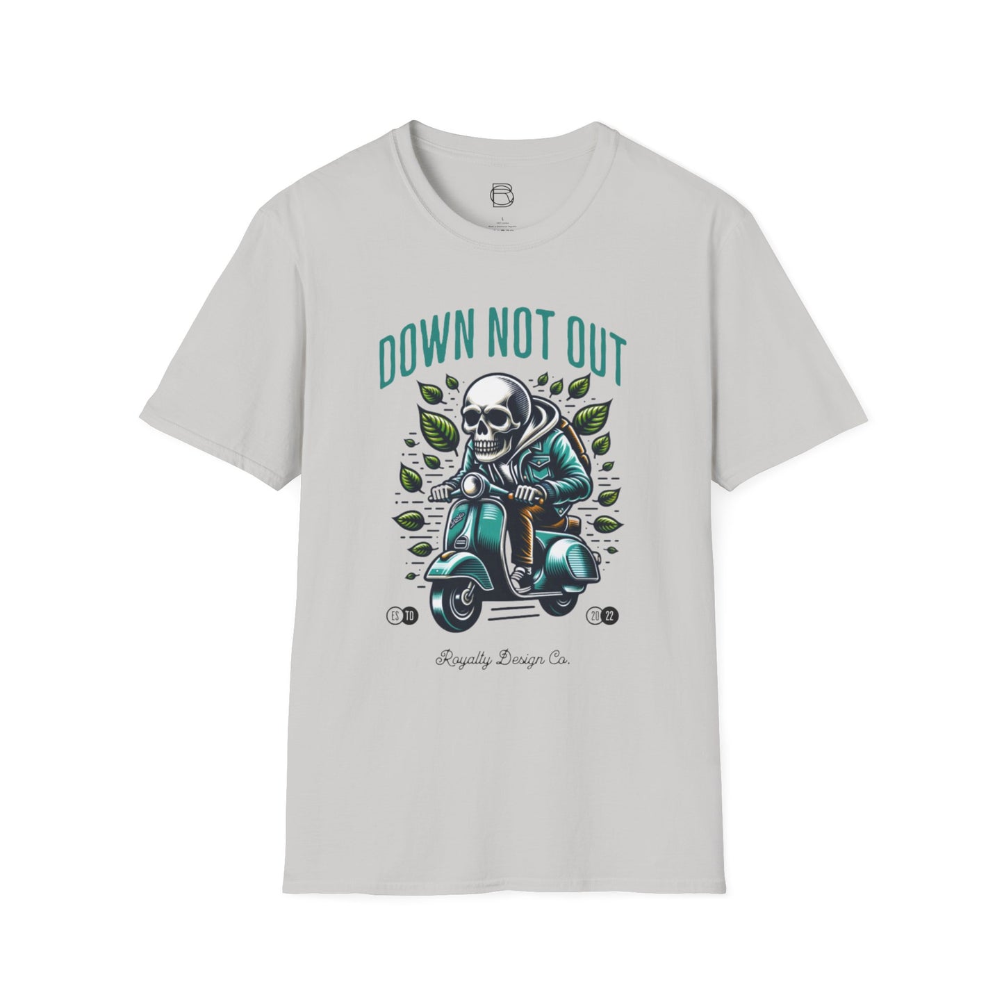 Down Not Out Unisex Softstyle T-Shirt