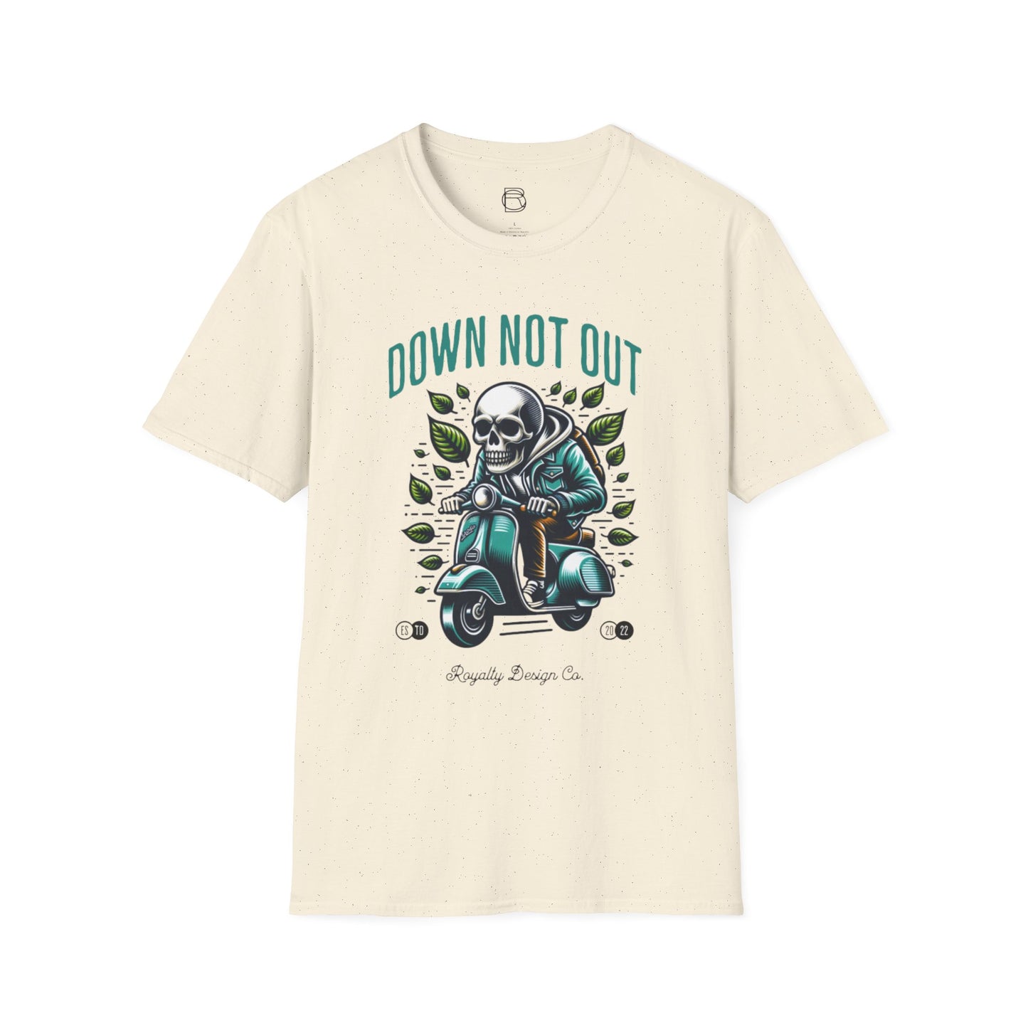 Down Not Out Unisex Softstyle T-Shirt