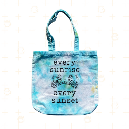 P3 Canvas Tote Bag | Ice Dyed