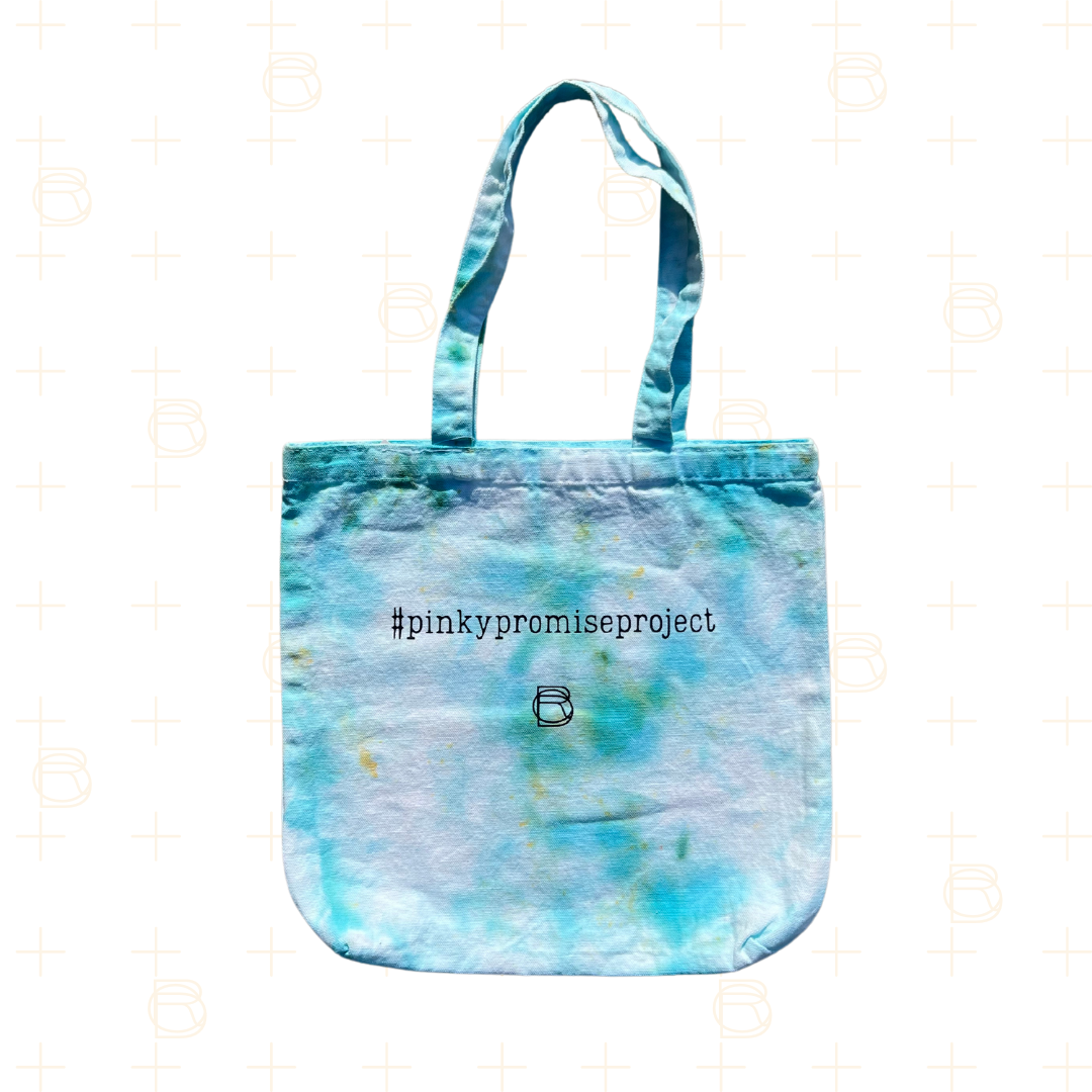 P3 Canvas Tote Bag | Ice Dyed