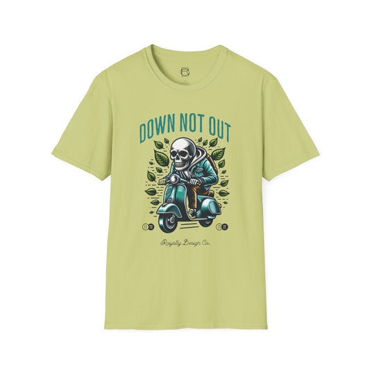 Down Not Out Unisex Softstyle T-Shirt