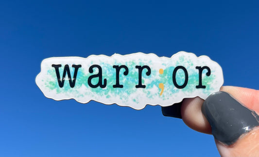 Warr;or Sticker