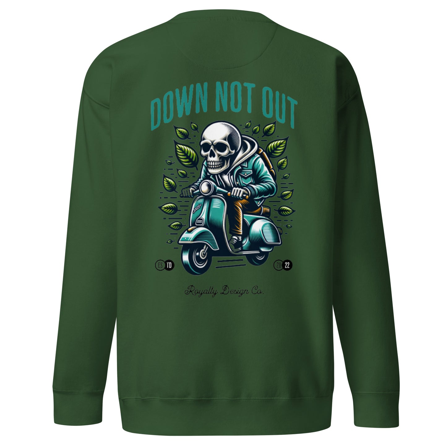 Down Not Out Premium Sweatshirt