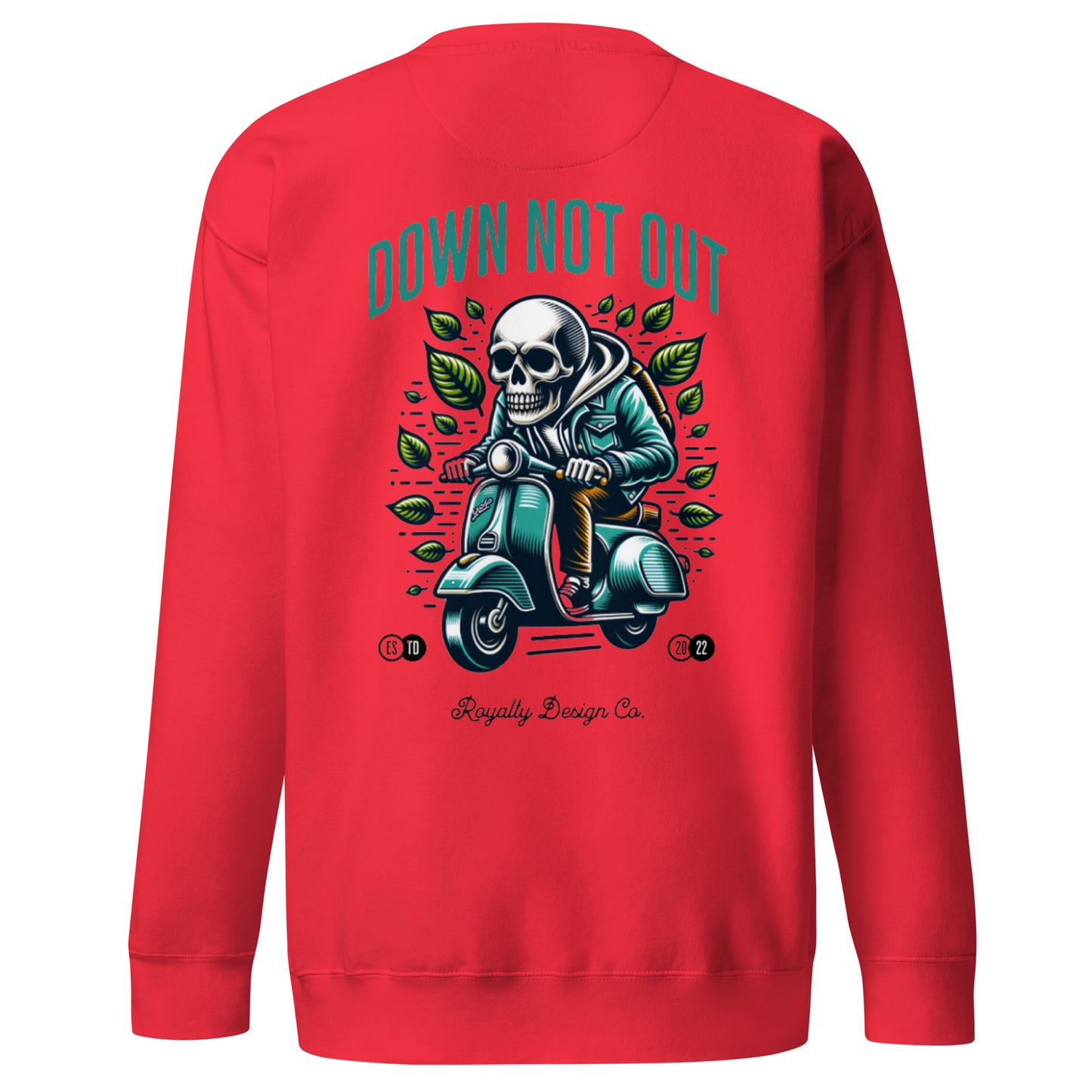 Down Not Out Premium Sweatshirt