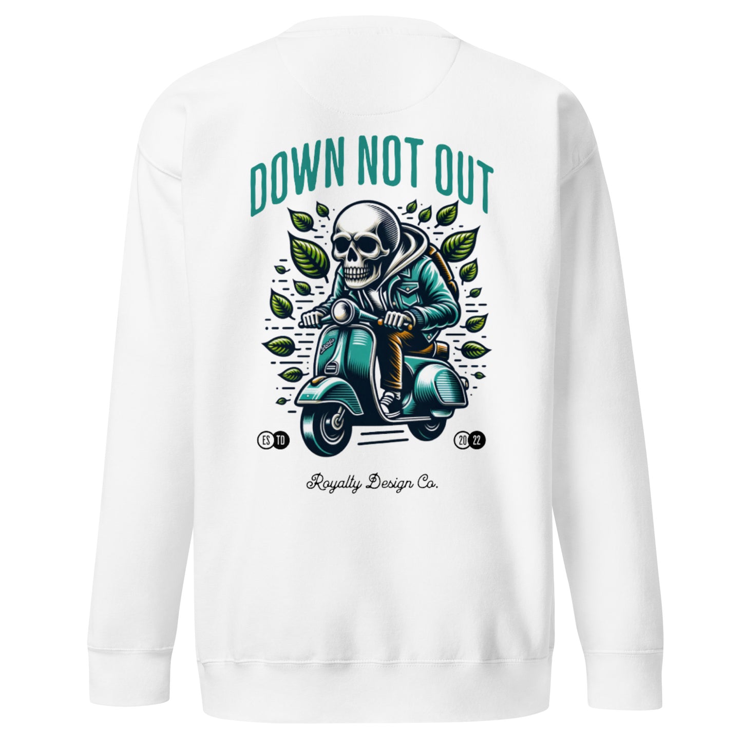 Down Not Out Premium Sweatshirt