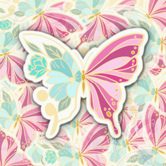 eNVy Butterfly Sticker